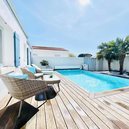 Magnifique Maison De Standing Avec Piscine Privee Et Chauffee Ferienhaus Le Château-dʼOléron